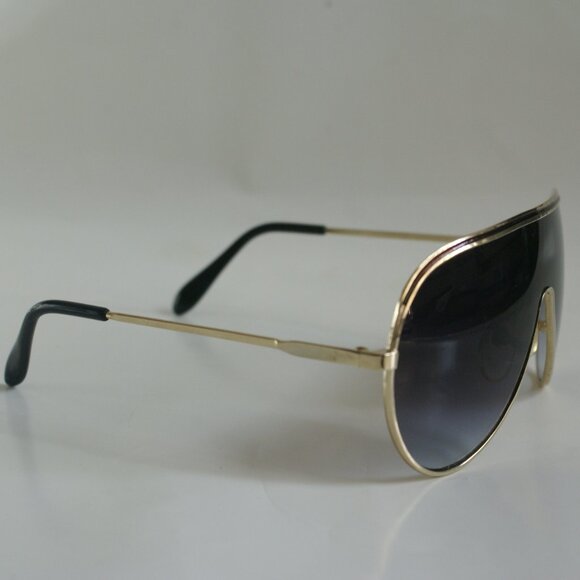 NWT TruVintage 80's Retro Fashion 1pc lens Wing Aviator gradient smoke Sunglass - Picture 3 of 5